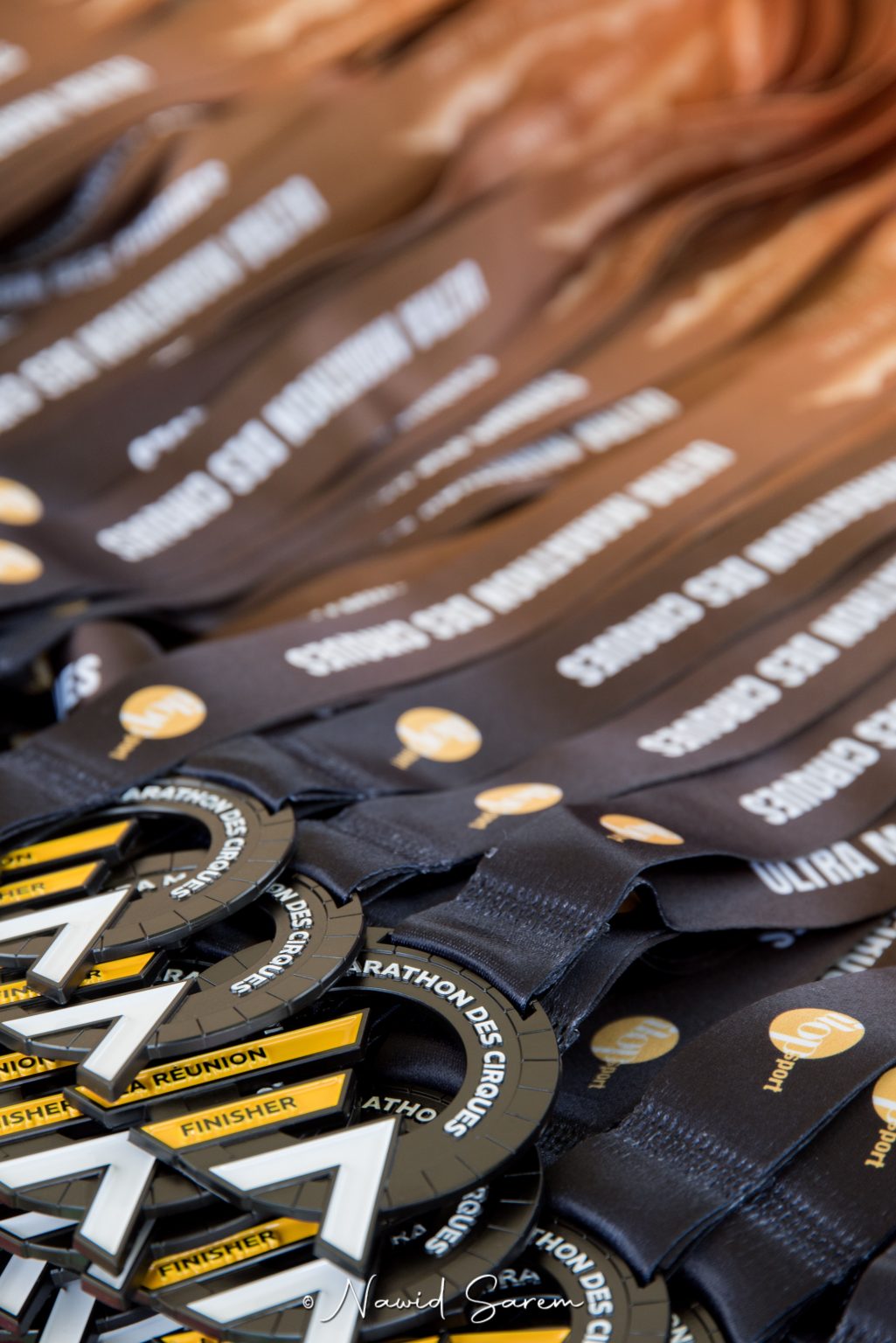 Médailles finisher de l’Ultra Marathon des Cirques